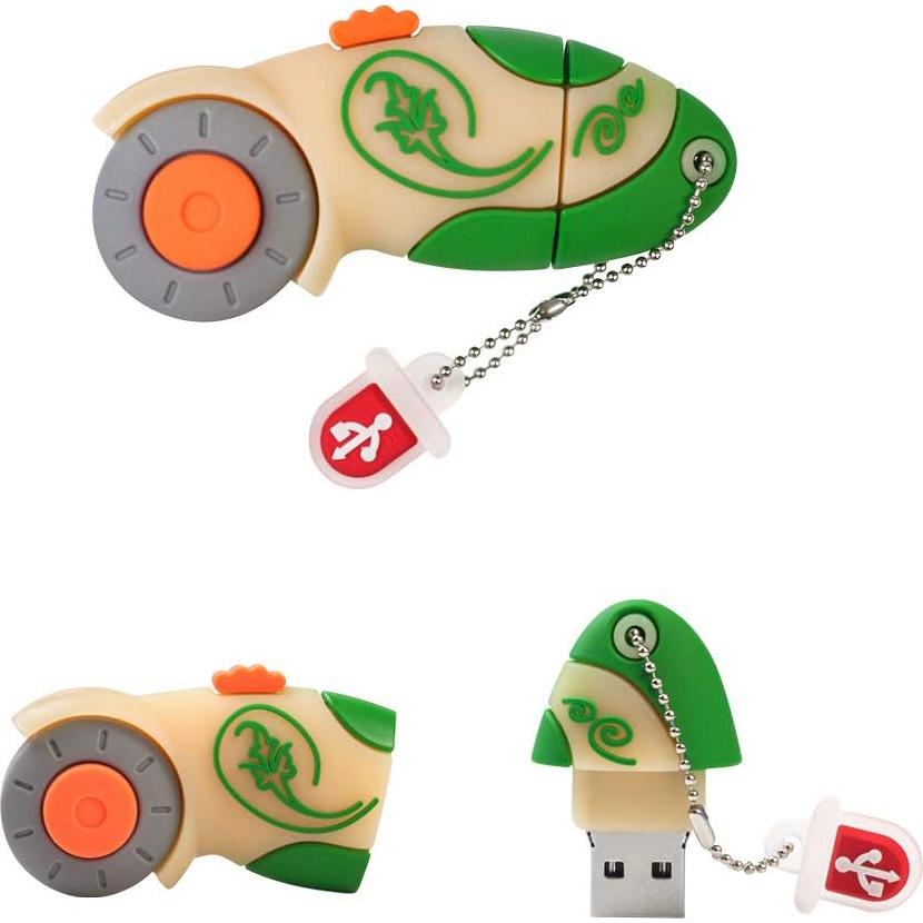 Unidad Flash USB 16GB Leizhan Cortador Rotatorio Colorido