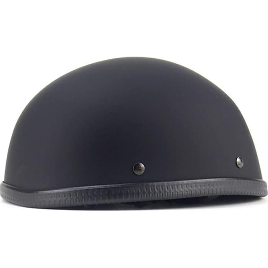 Casco de Motocicleta AZGAMES Alemán Mediano Negro Mate