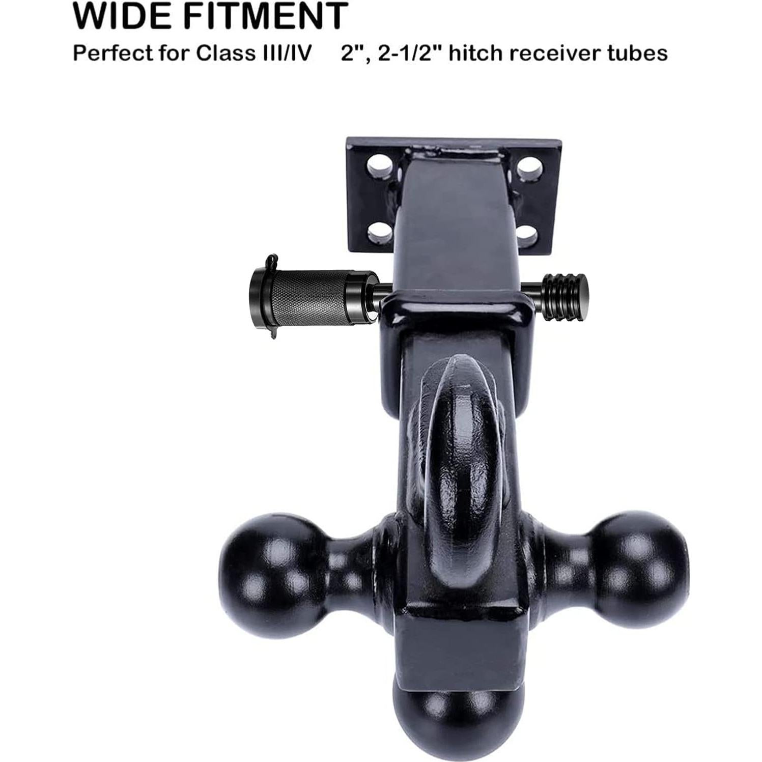 Cerradura de Pasador CZC AUTO para Receptor de Remolque 5/8"