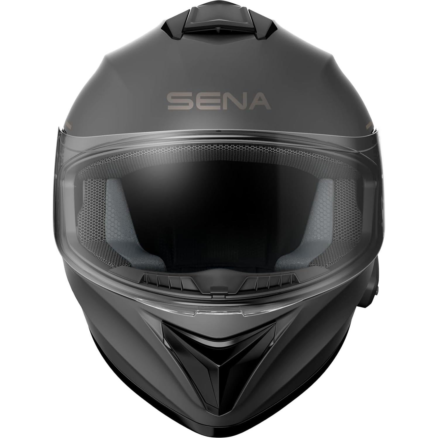 Casco Integral Sena OutForce Grande Negro Mate Bluetooth