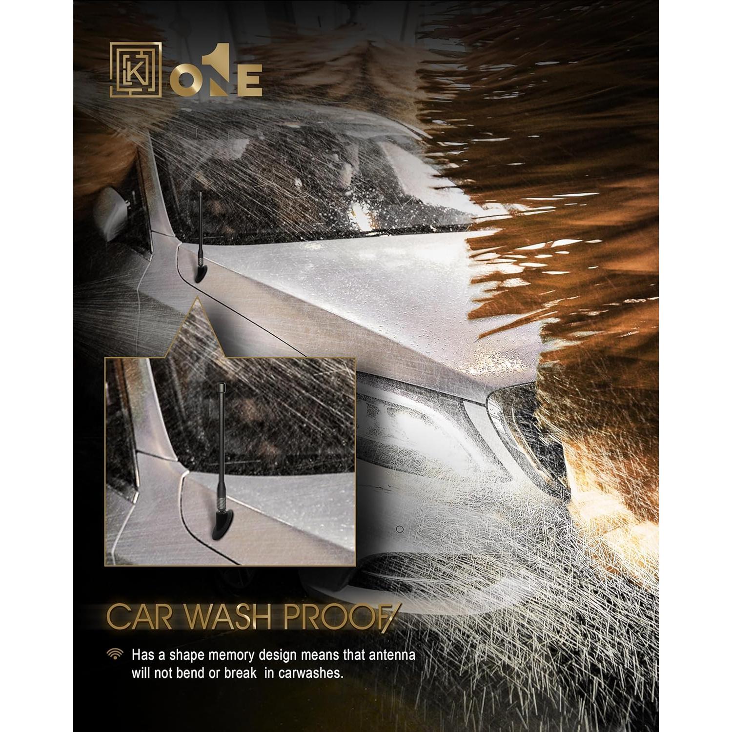 Antena de goma KEYO1E 20.1 cm para Mazda 2 3 5 6