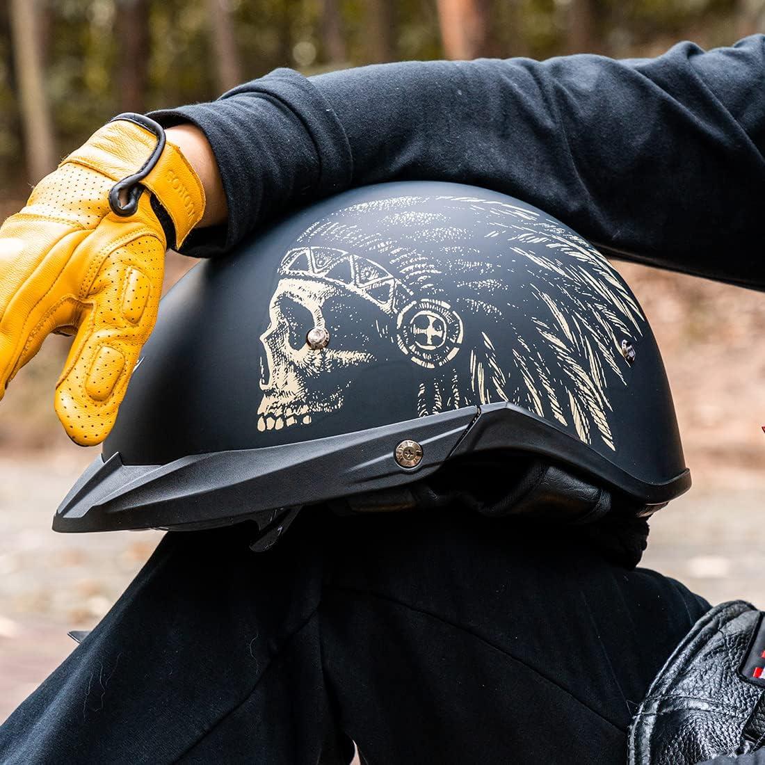 Casco VHF04 VCOROS Abierto con Visera Solar Ajustable