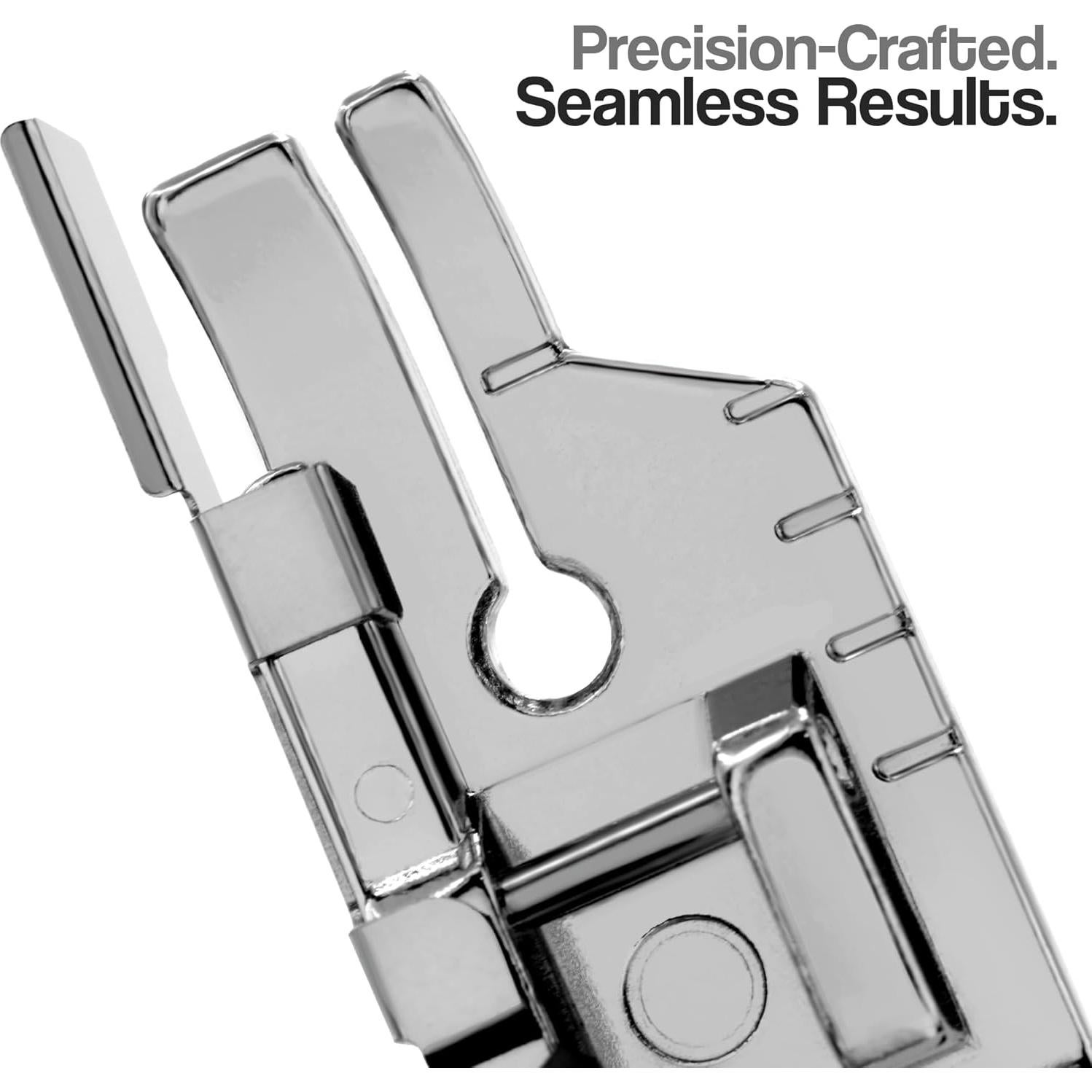 Pie de máquina de coser Distinctive 1/4" con guía - Bajo shank