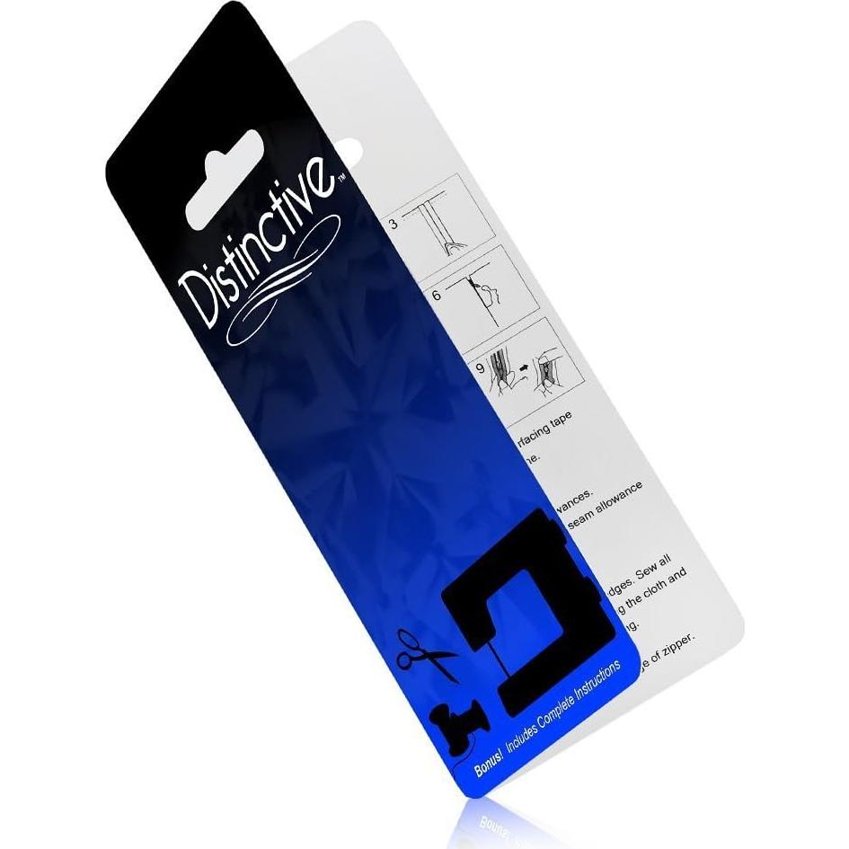 Pie de máquina de coser Distinctive 1/4" con guía - Bajo shank