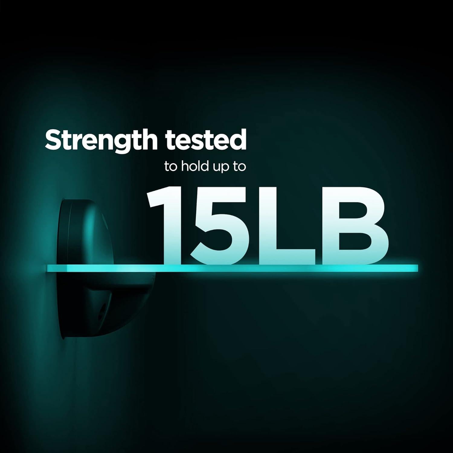 Estante de Pared LED Galvanox DSL105 Acrílico 26.7x24.9cm