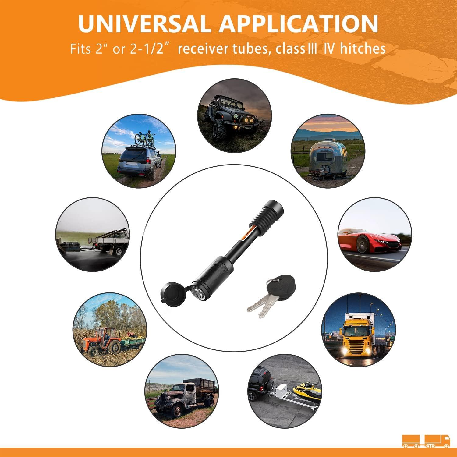 Candado de Enganche Anti-Robo META 5/8" x 8.89 cm Universal