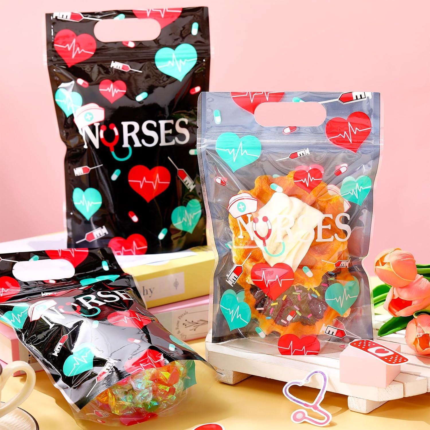 60 Bolsas de Plástico para Enfermeras - Teenyyou - 22x15.5 cm