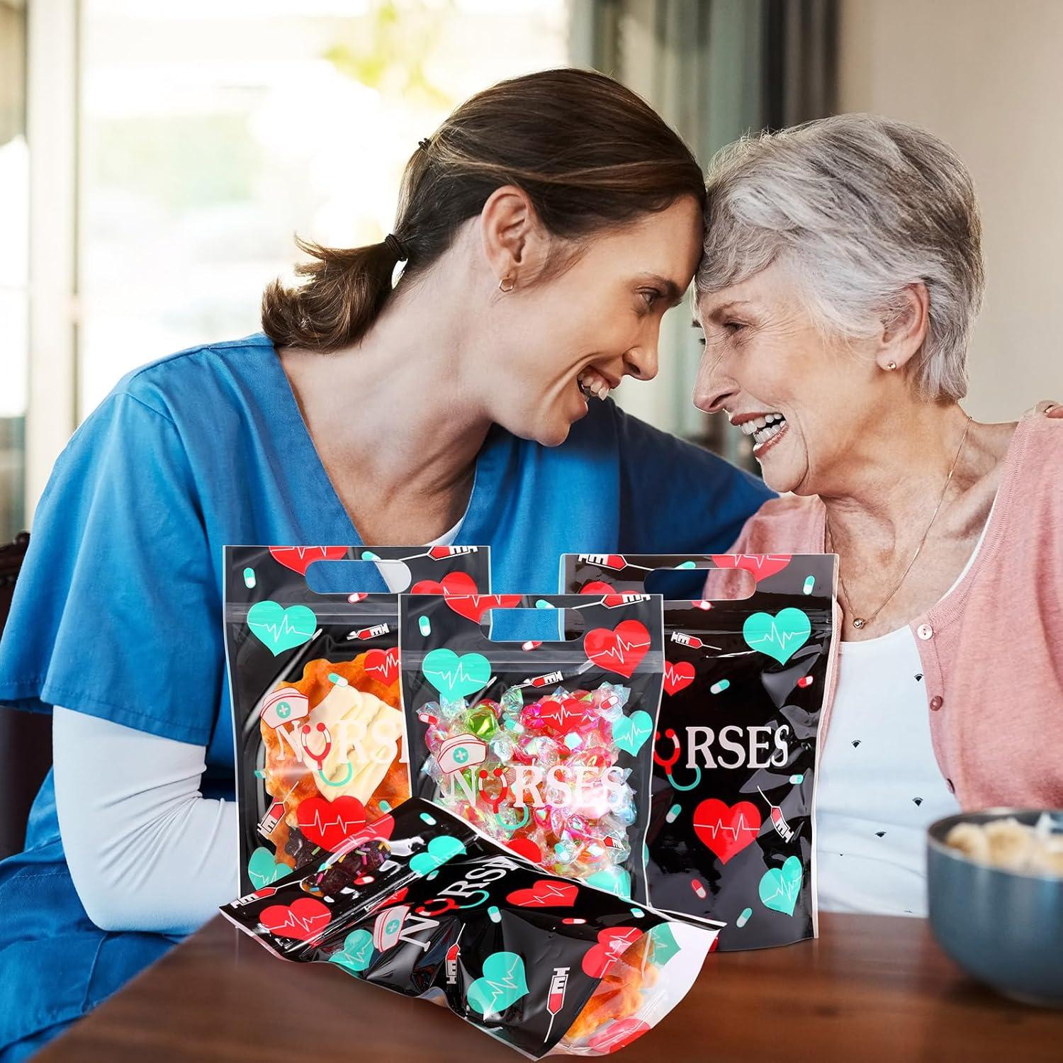 60 Bolsas de Plástico para Enfermeras - Teenyyou - 22x15.5 cm