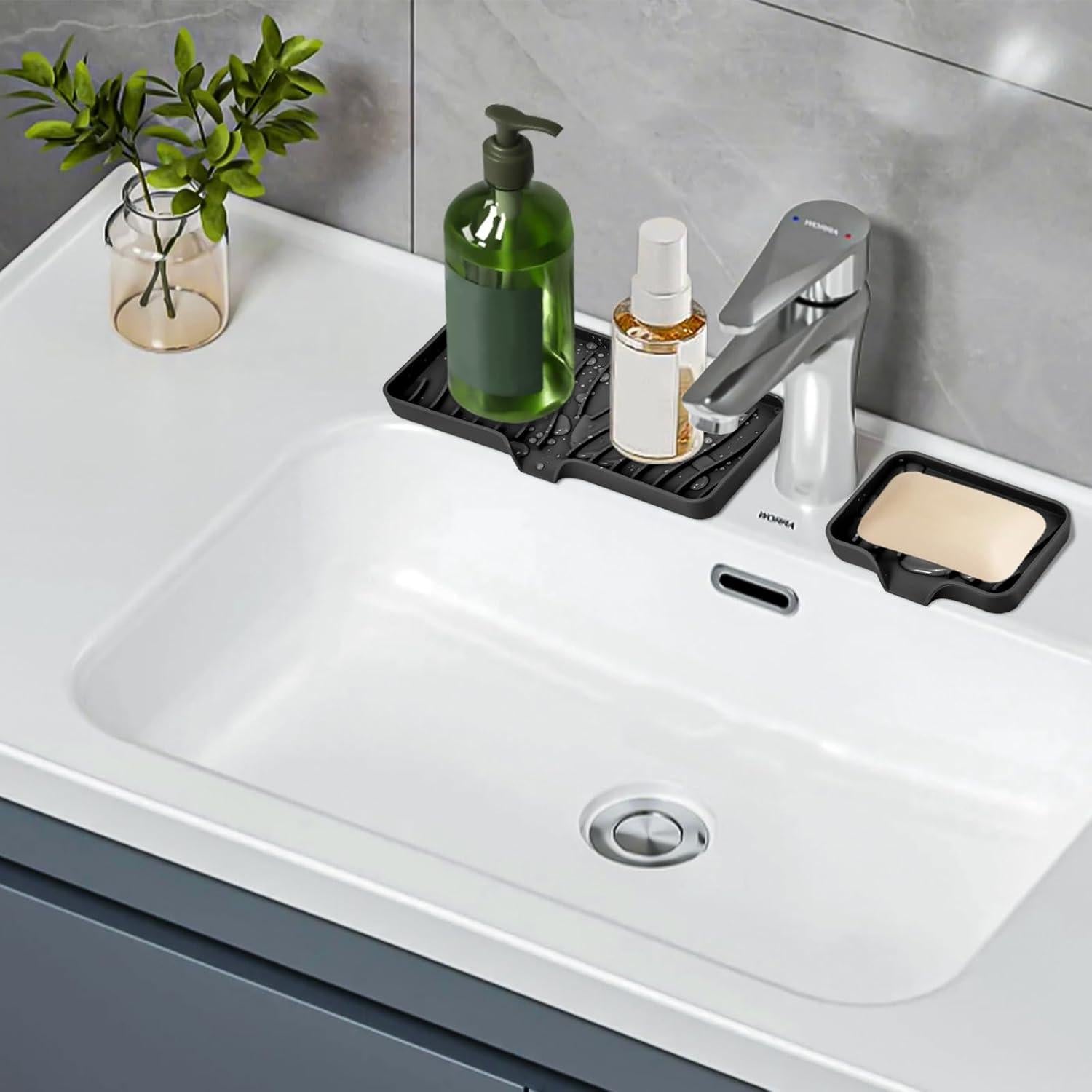 Alfombrilla de Secado de Platos TIKNIK Silicona Antideslizante 3 pcs