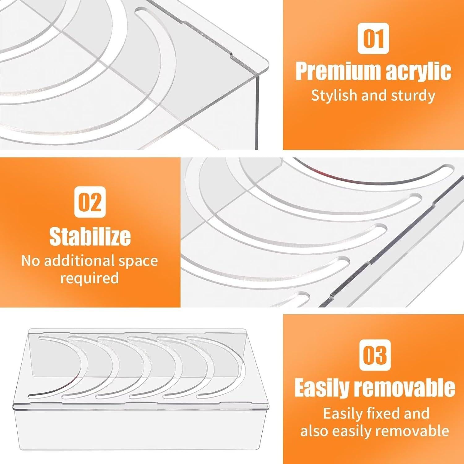 Formador y Organizador de Sombreros SKAbod - Transparente 2-en-1