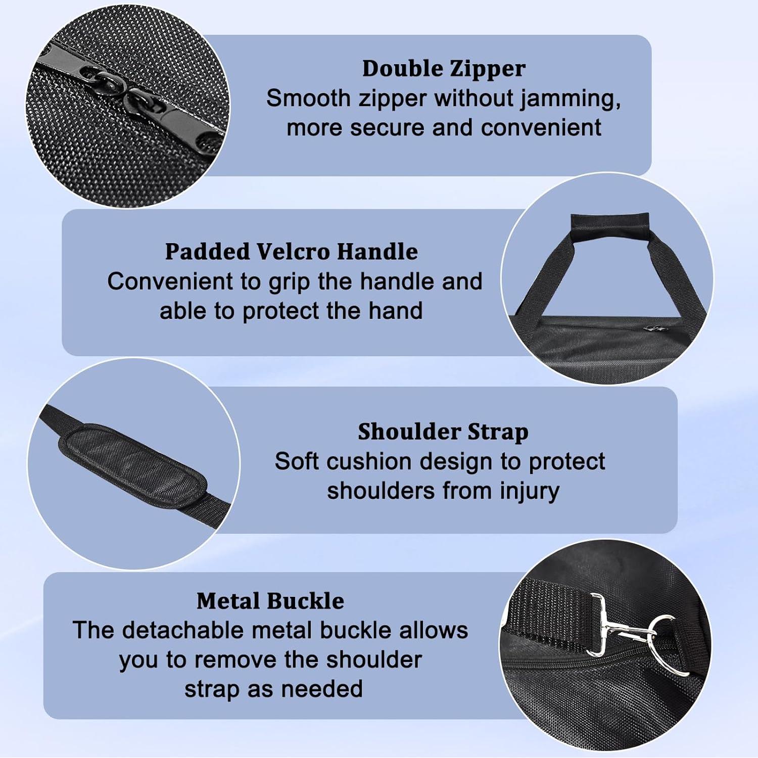 Bolsa de trípode GLOSHOOTING 48in (122cm) resistente impermeable