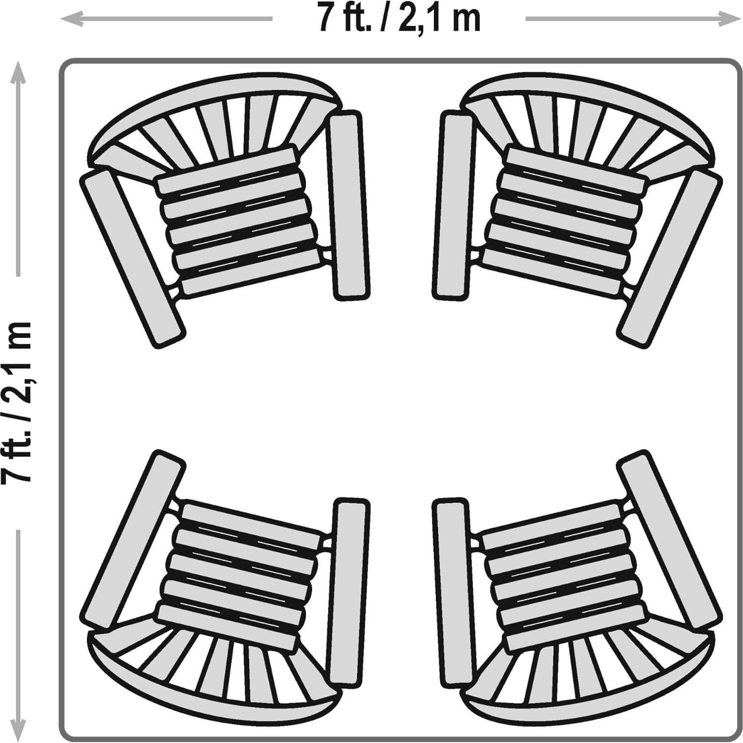 Toldo Pop-Up Quik Shade 1.83 m x 1.83 m Azul Regata