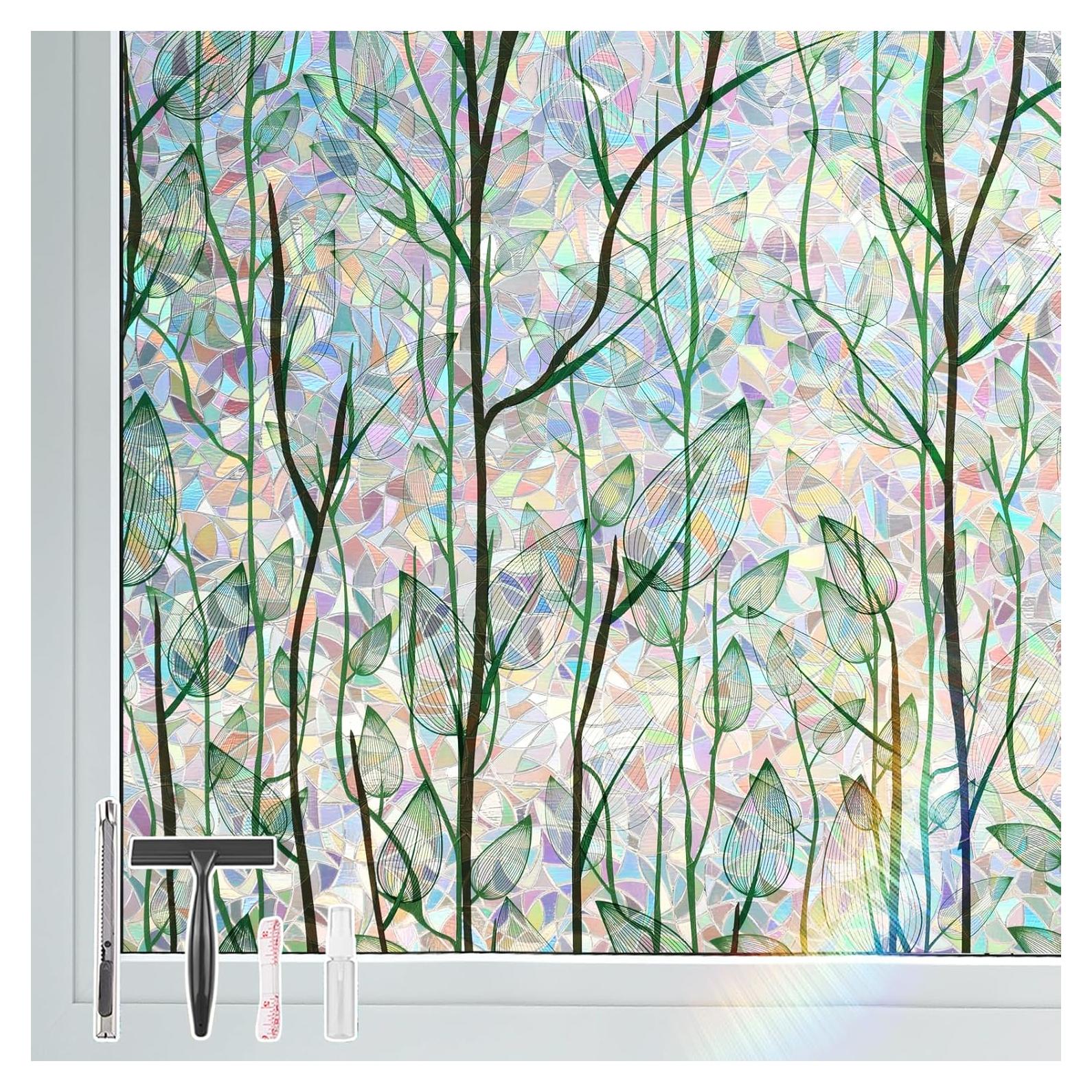 Película de Privacidad LEMON CLOUD 3D Arcoíris 44.5x199.8cm