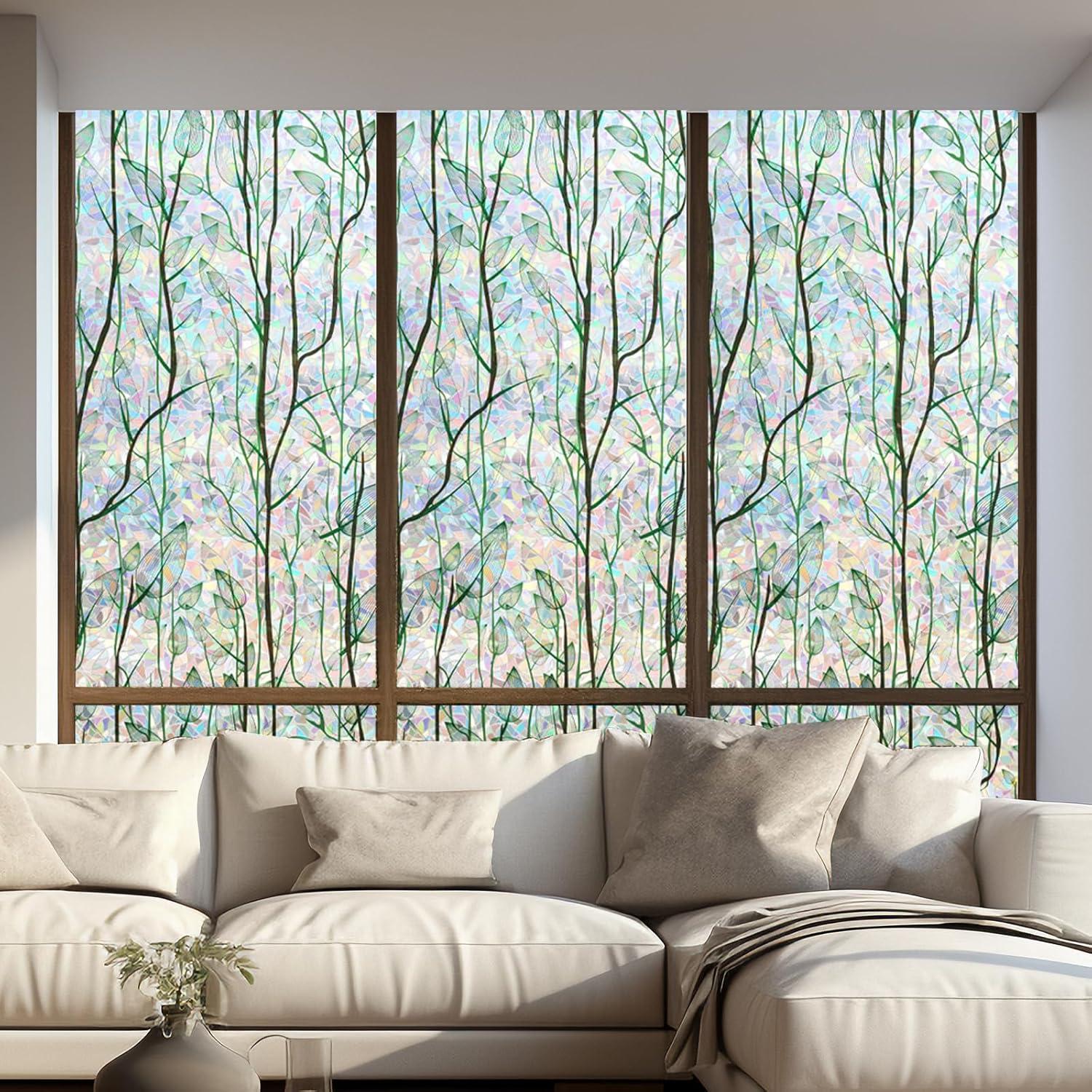 Película de Privacidad LEMON CLOUD 3D Arcoíris 44.5x199.8cm