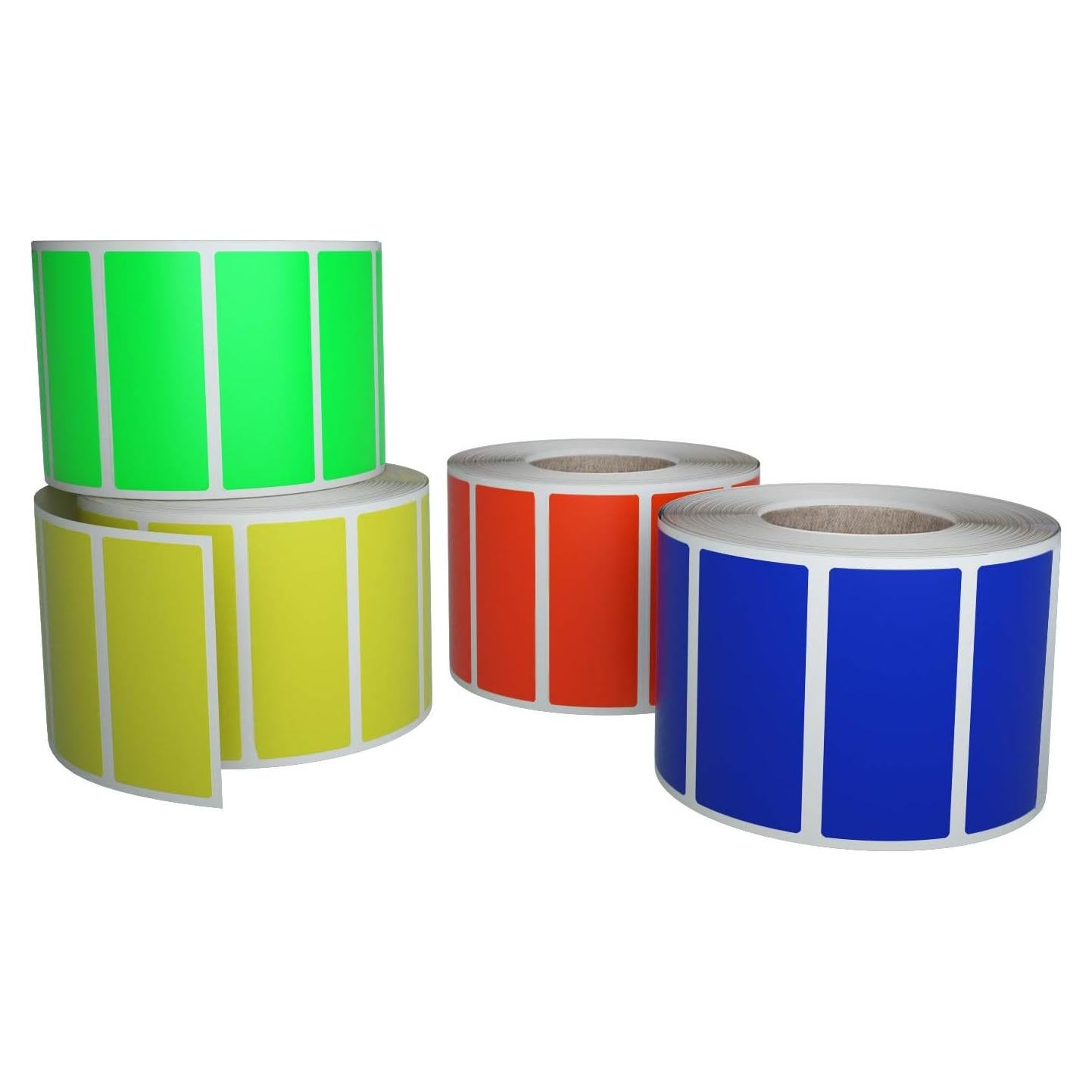 Etiquetas Adhesivas Rectangulares Royal Green 40mm x 19mm - 2000 Unidades