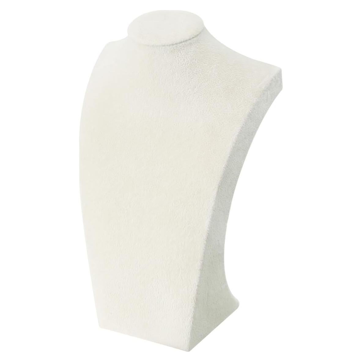 Soporte de Bustos para Collares Coward Terciopelo Beige 22.86 cm