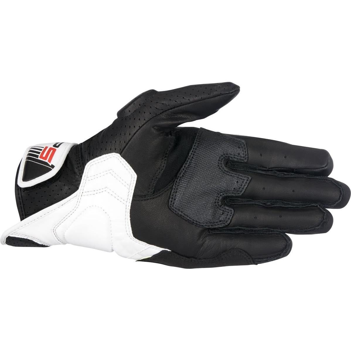 Guantes de Motocicleta Alpinestars SP-5 XL Negro/Blanco/Rojo