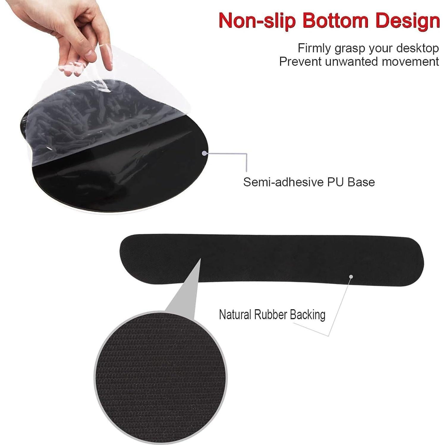 Juego de Reposamuñecas Ergonómico BFUKVOU - Bandera Americana