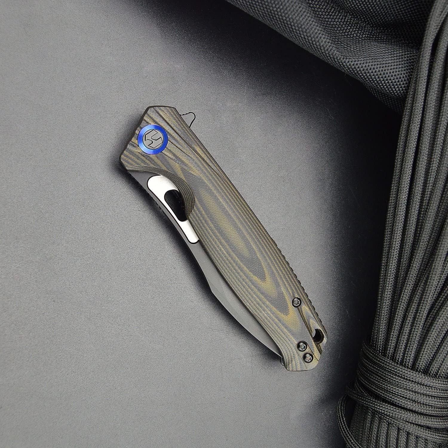 Cuchillo de bolsillo Harnds Falcon G10 90mm BOHLER K110