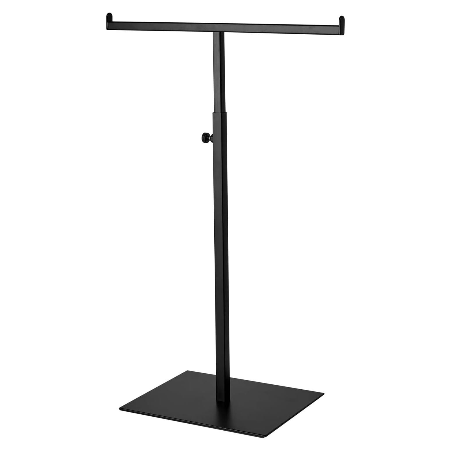 Soporte de exhibición de joyería CHANJEYION Negro T-bar