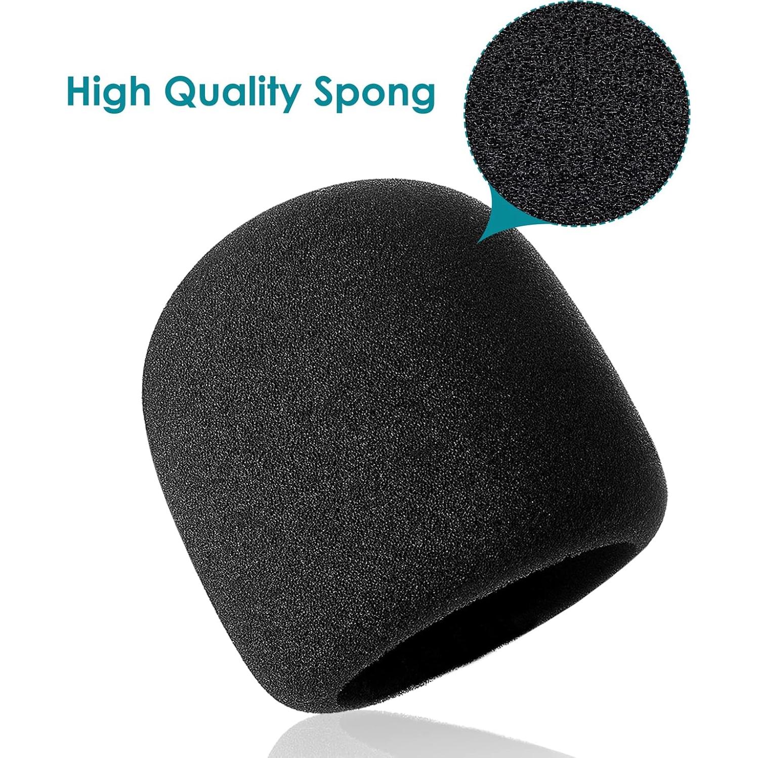 Pantalla de espuma para micrófono Blue Yeti y otros 7.29x7.29 cm