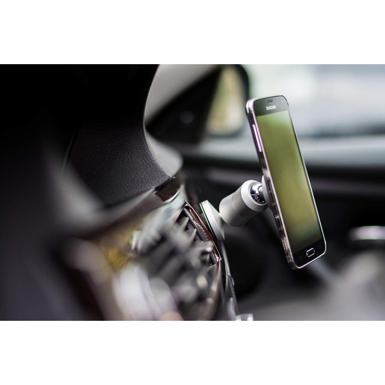 Soporte Magnético Doble Clutchit para Teléfonos y Tablets Oro