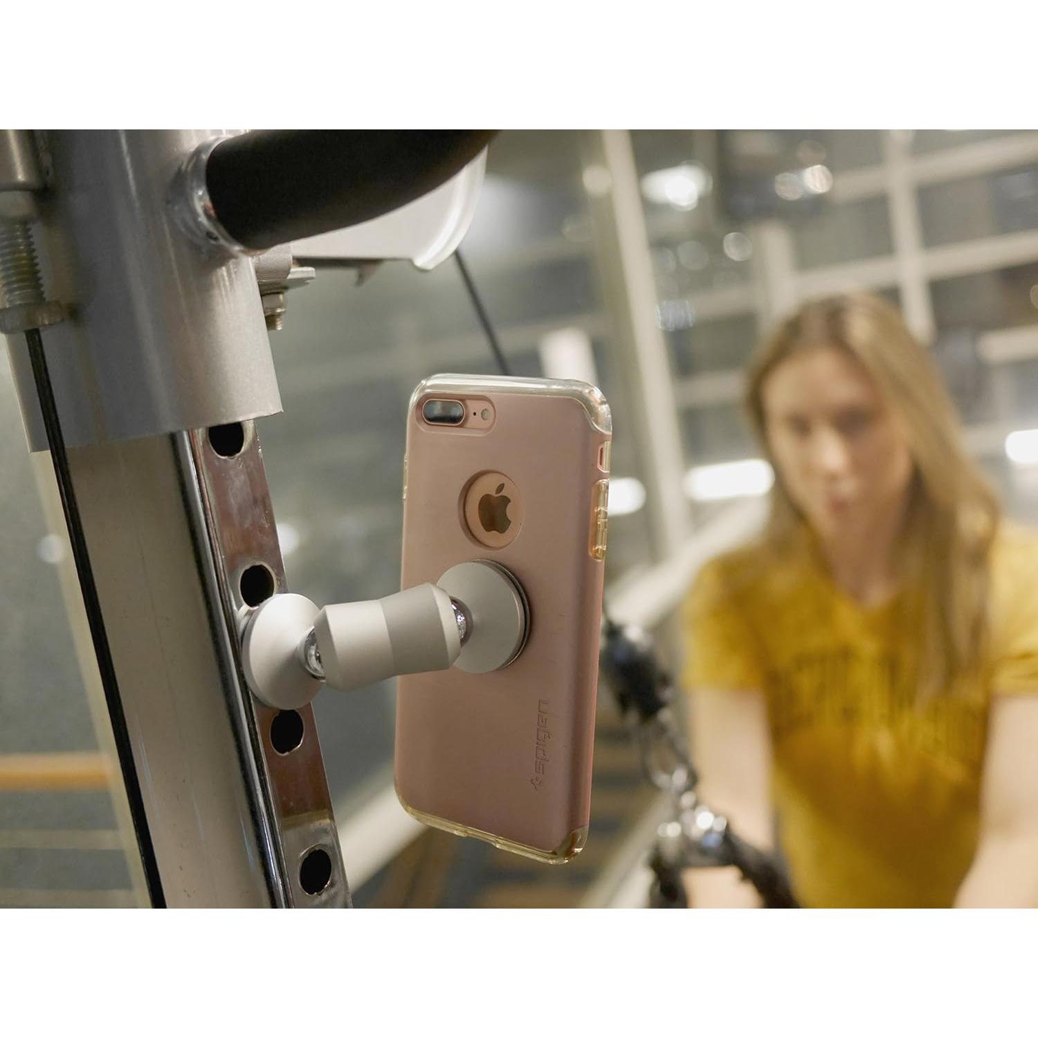 Soporte Magnético Doble Clutchit para Teléfonos y Tablets Oro