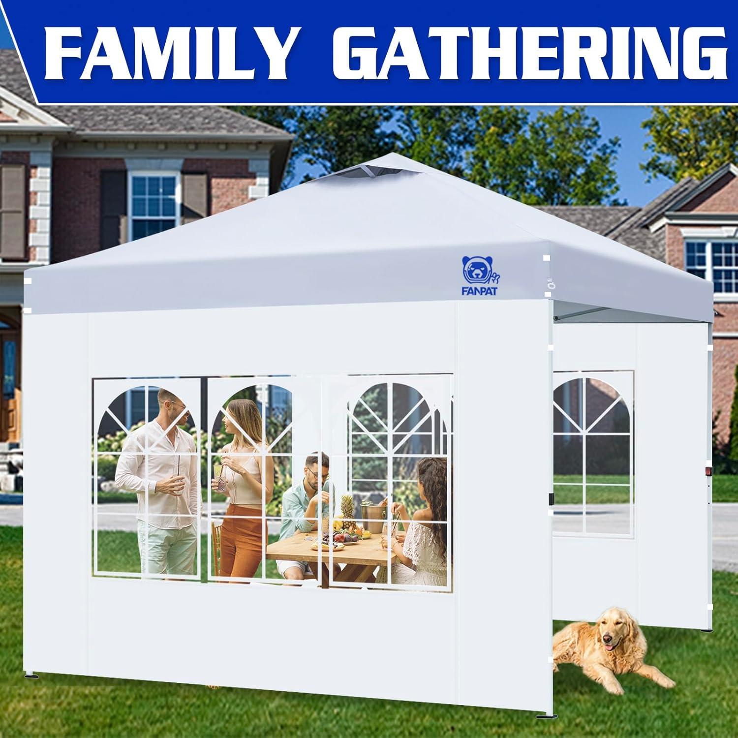 Paneles Laterales para Carpa FANPAT 2 Pcs 218x305 cm Impermeables