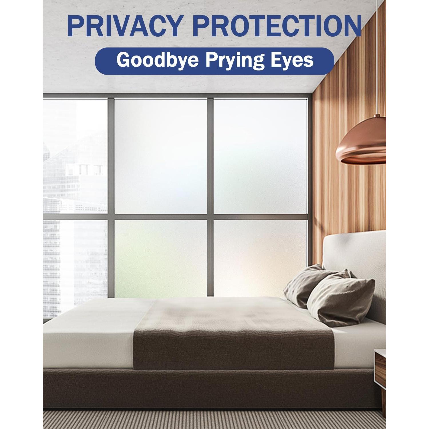 Película de Privacidad WQQKBB 44.5x200 cm Anti UV Estática