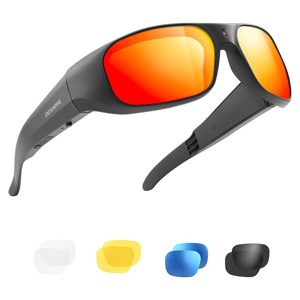 Gafas de Cámara OhO sunshine 4K 512GB UV400 para Deportes