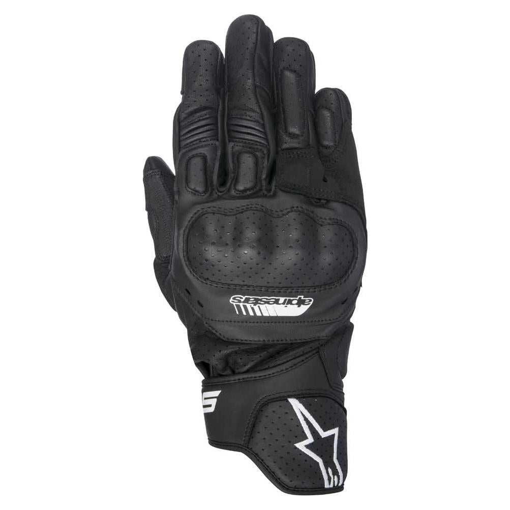 Guante Alpinestars SP5 Negro/Amarillo XL para Motociclismo