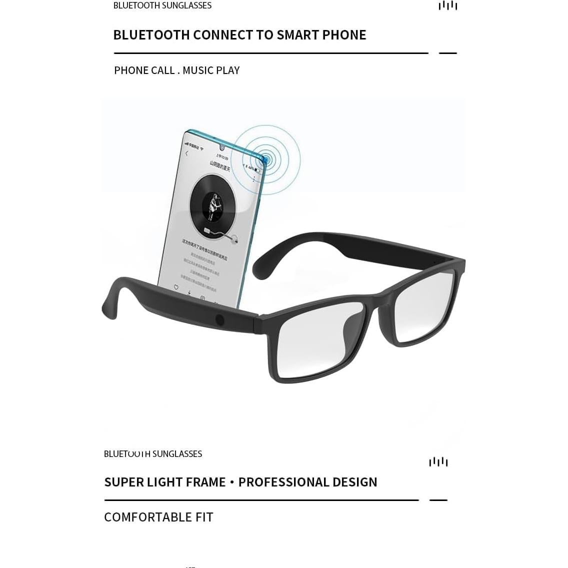 Gafas Inteligentes G10 Bluetooth con Lentes Polarizadas