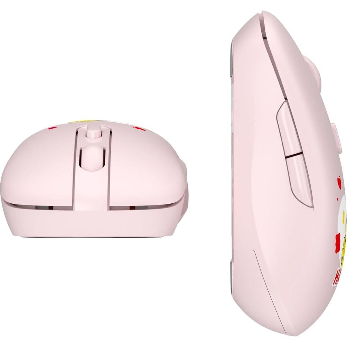 Ratón Inalámbrico Haribo Rosa, Bluetooth 5.0, DPI Ajustable