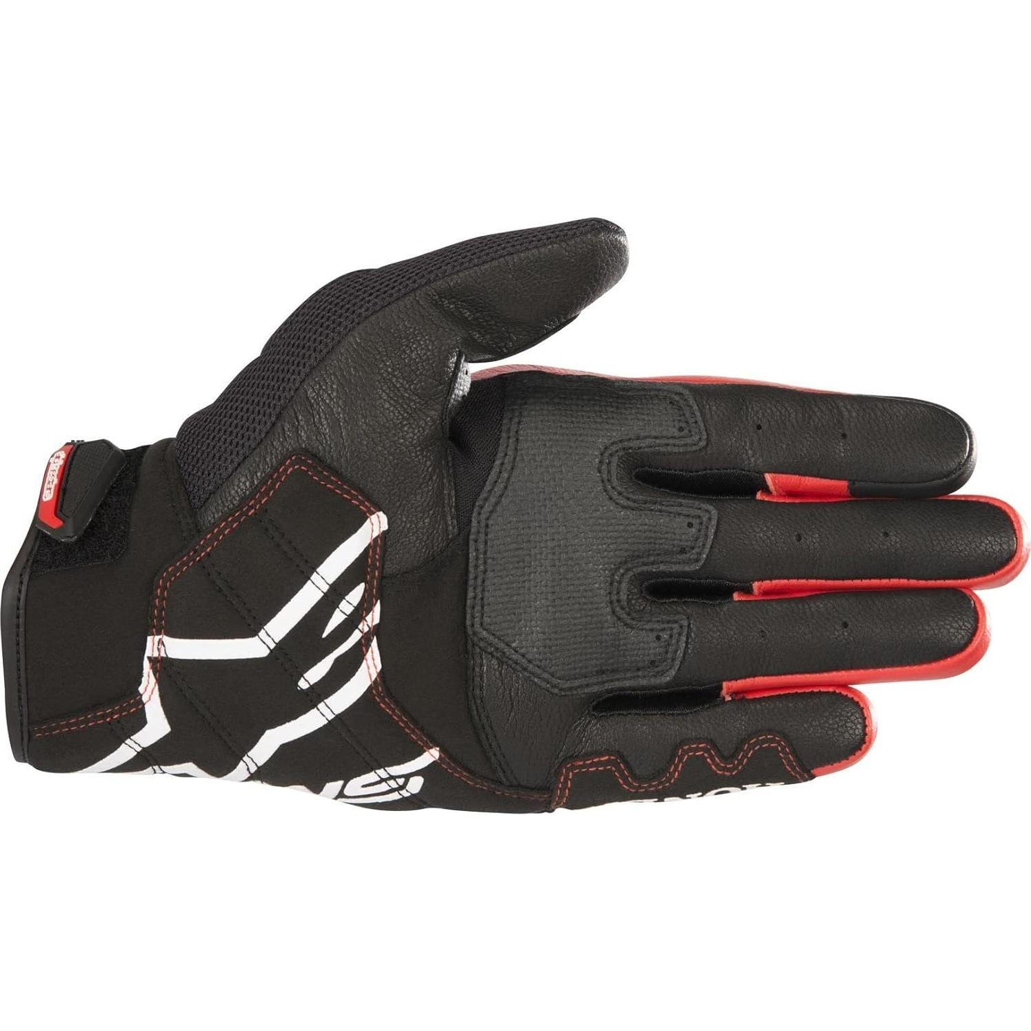 Guantes Alpinestars SMX-2 Air Carbon V2 Negro/Rojo