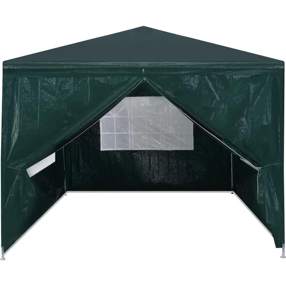 Carpa de Fiesta KCCKOM 3x3m Verde Resistente al Agua y UV