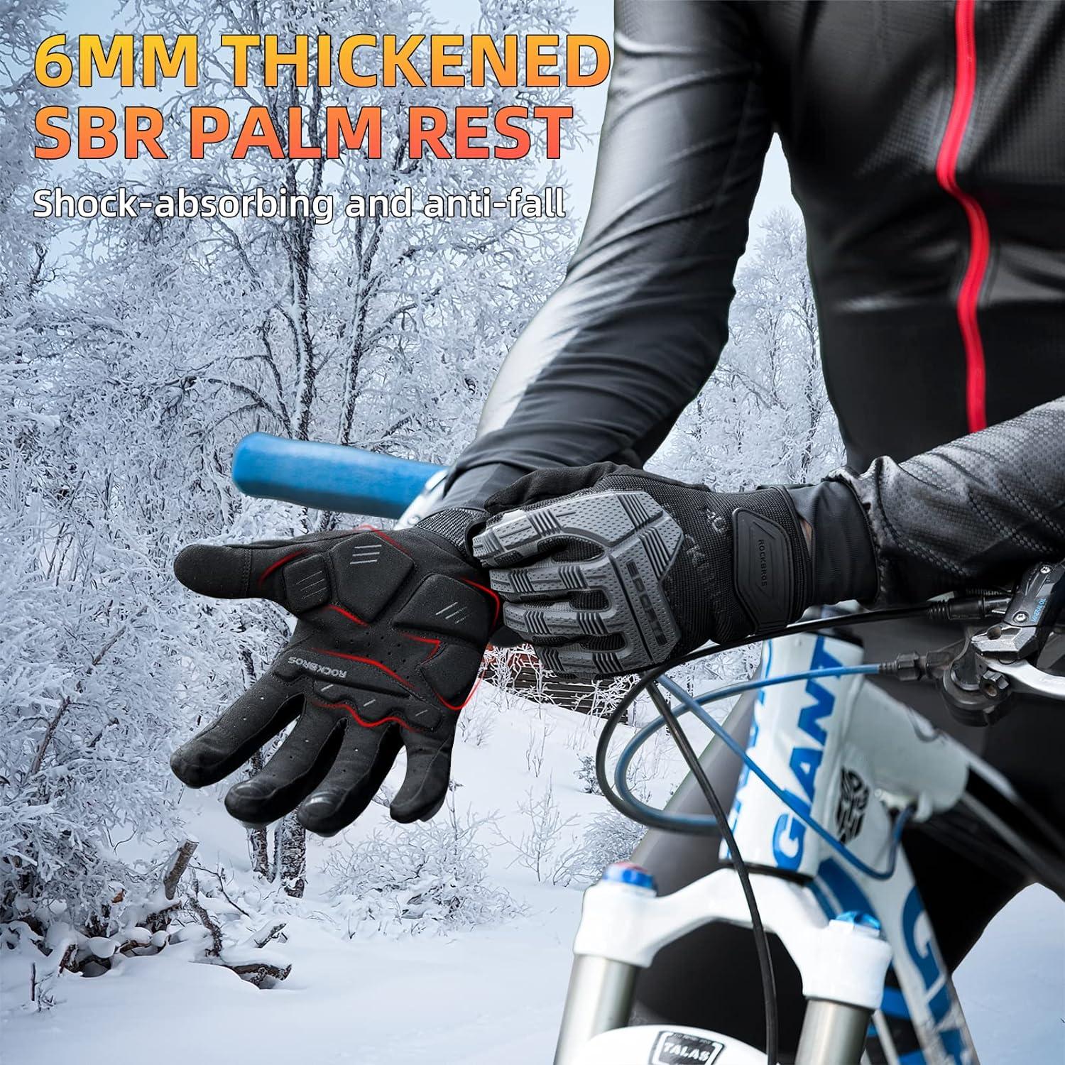 Guantes de Ciclismo ROCKBROS con Protección y Pantalla Táctil