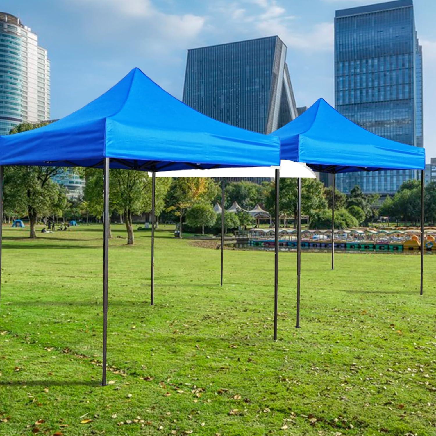 Canalón de Lluvia para Carpa Hlimior 2 Pcs 320x33 cm Blanco