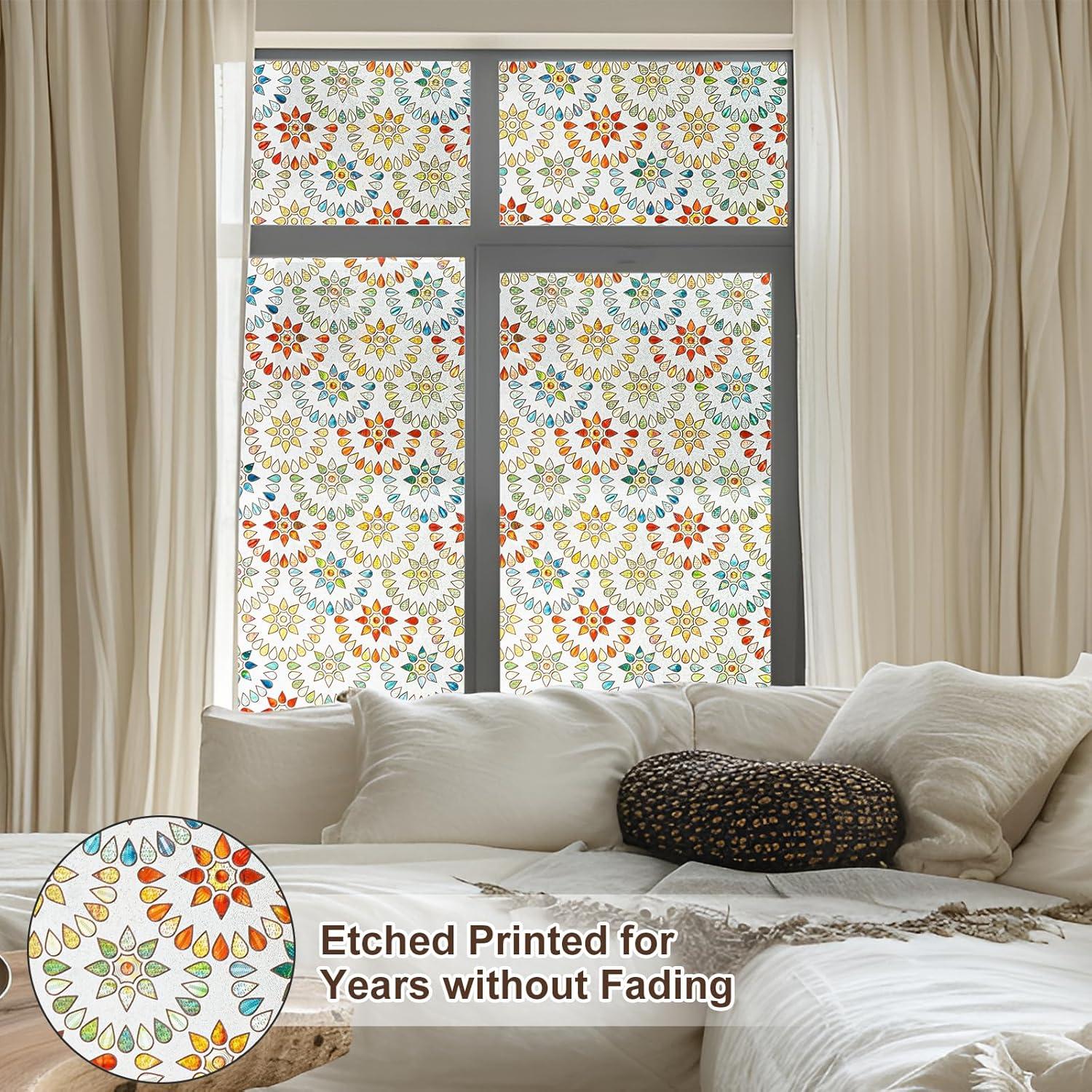 Película de Vidrio Templado LEMON CLOUD 42.9x100.1cm Boho