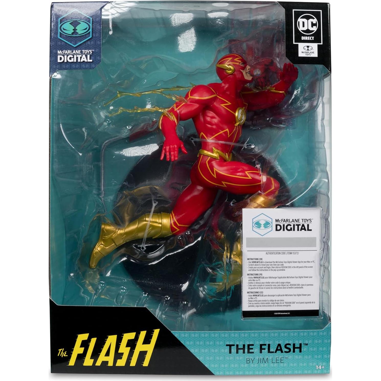 Estatua Coleccionable The Flash 1:6 McFarlane Toys Jim Lee