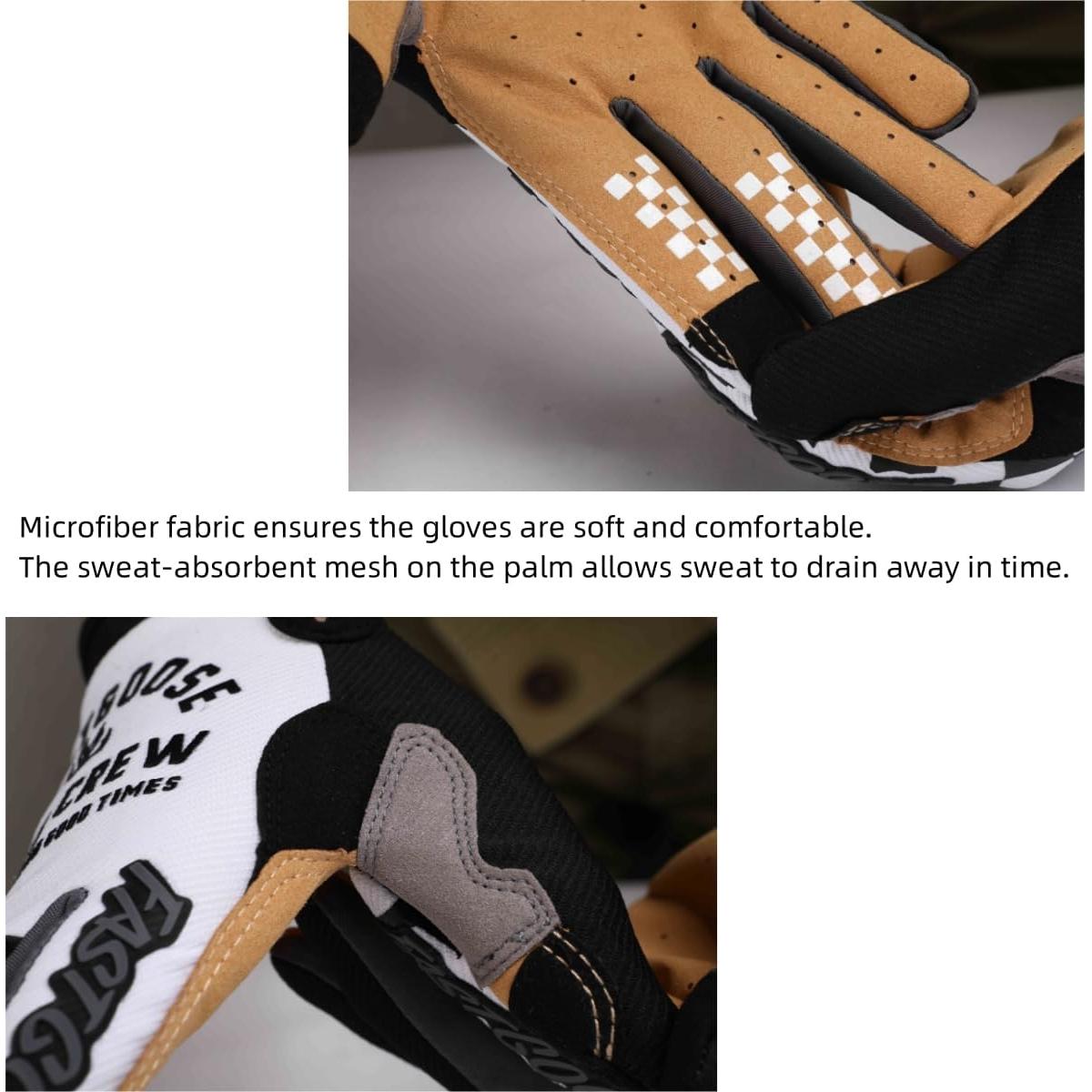 Guantes de Motocross TATACLEA Táctiles Transpirables Unisex