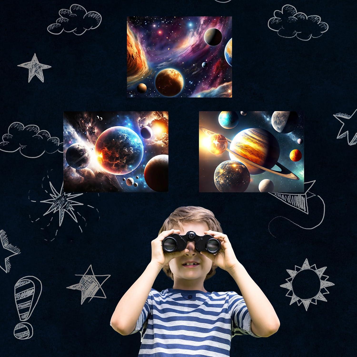 Calcomanías de Pared Robmoda Nebulosa Brillan en la Oscuridad