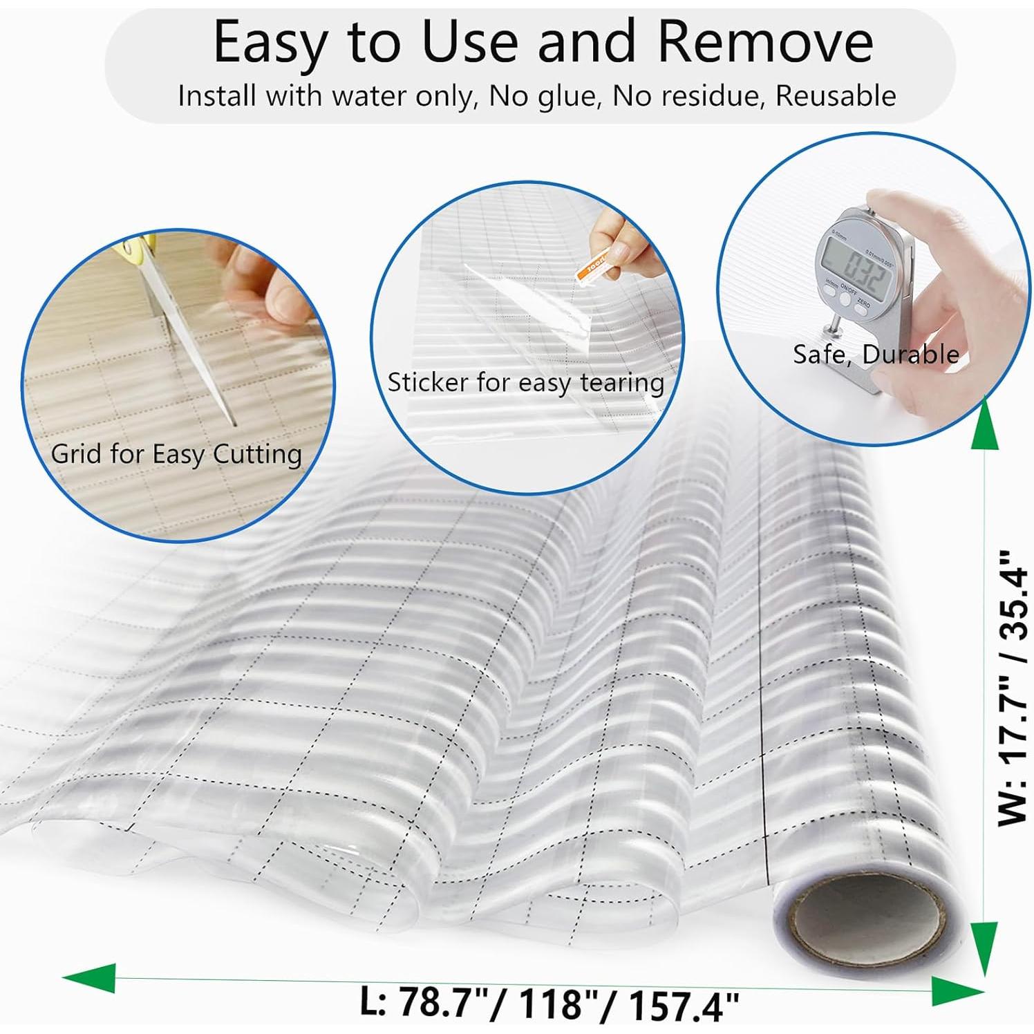 Película de Ventana Estriada Jahoot 45x200 cm - Privacidad UV