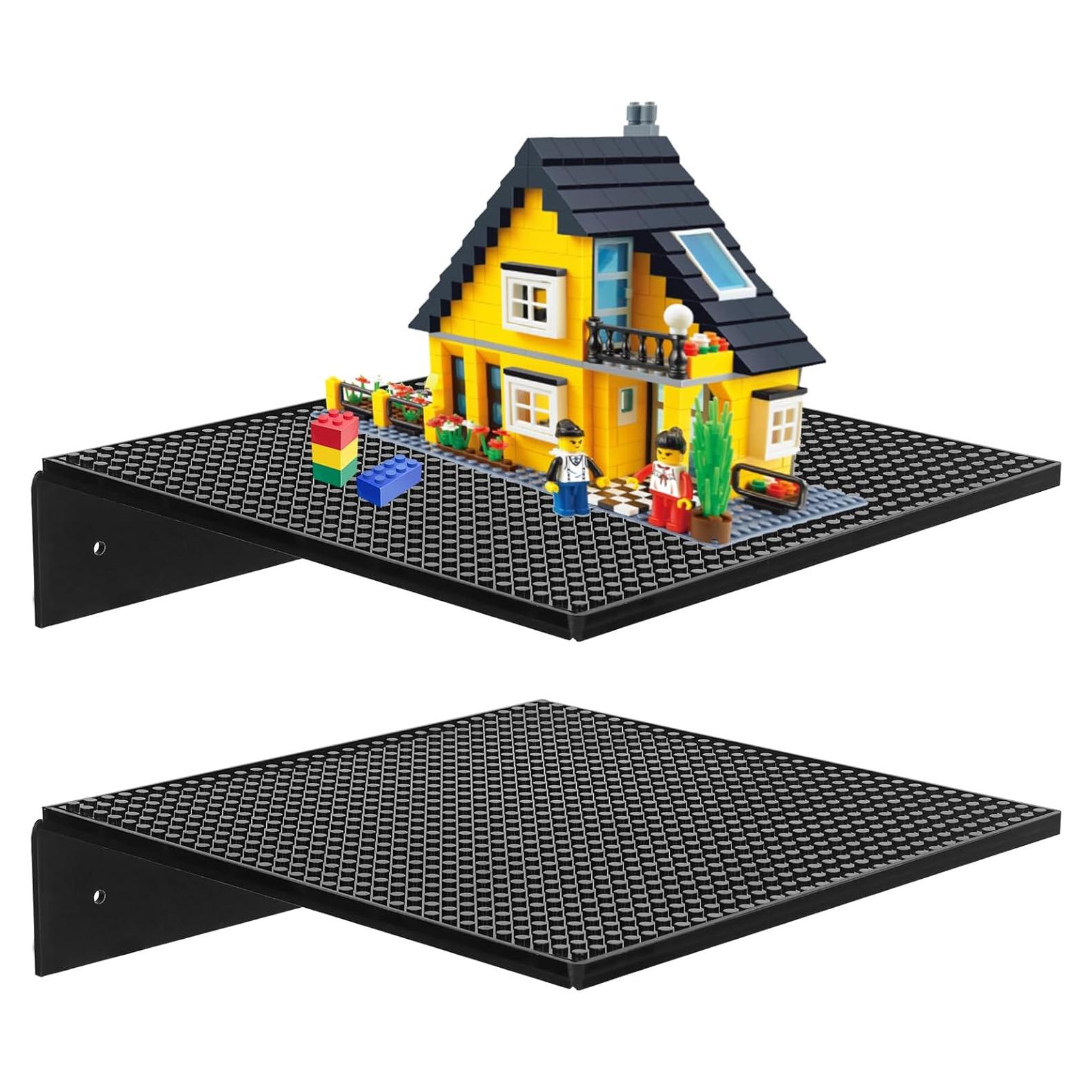 Estantes de exhibición Taladad 2 piezas acrílico 25.4x25.4cm