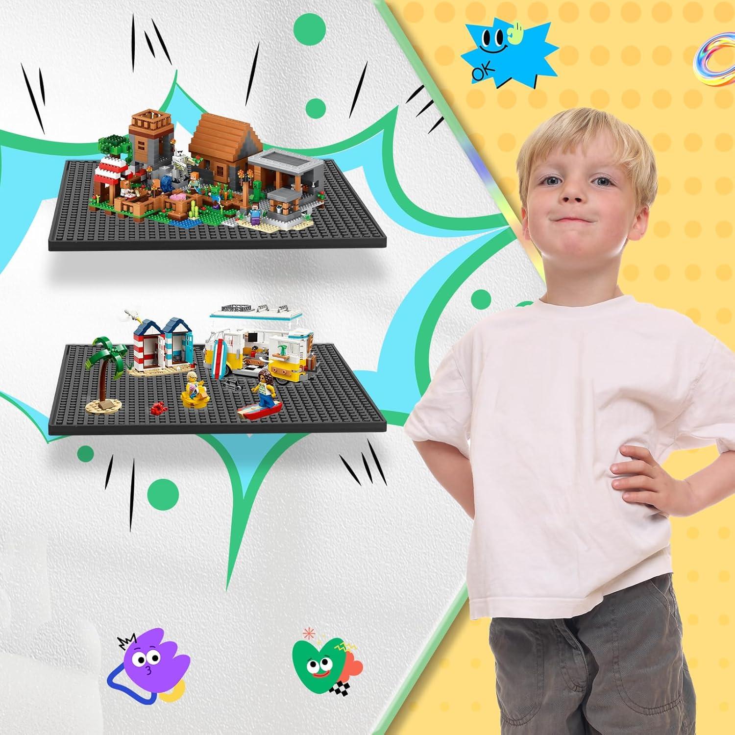 Estantes de exhibición Taladad 2 piezas acrílico 25.4x25.4cm