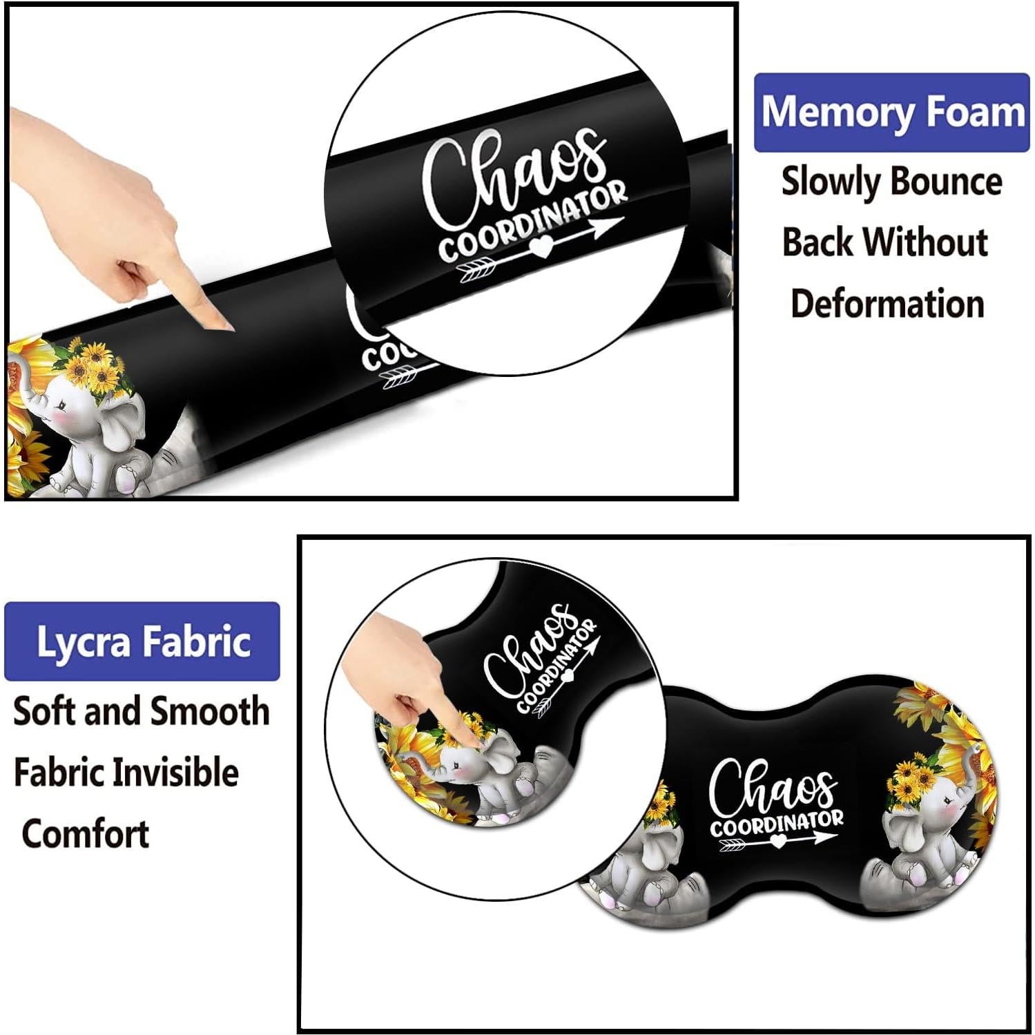 Alfombrilla de Ratón Ergonómica JVGFYNKL con Almohadillas de Espuma