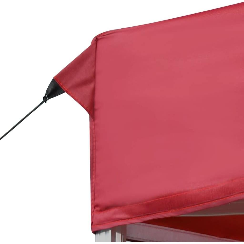 Carpa Plegable Profesional EVERSTRO 5.7x3.0m Rojo Vino