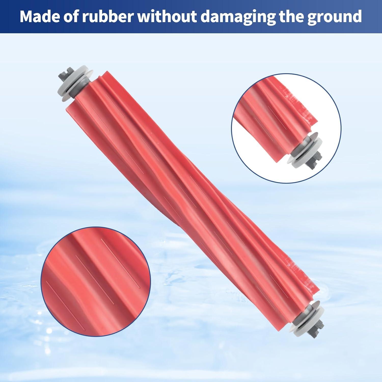 Repuestos Roborock S7 AKUSCON - 3 Rodillos + 8 Cepillos Laterales