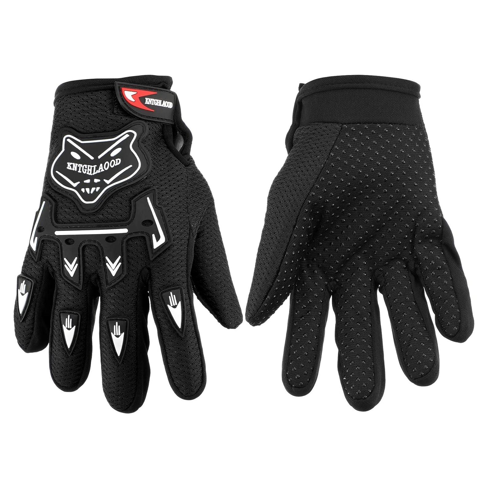Guantes de Motocicleta Frienda para Niños 18x9cm Negros