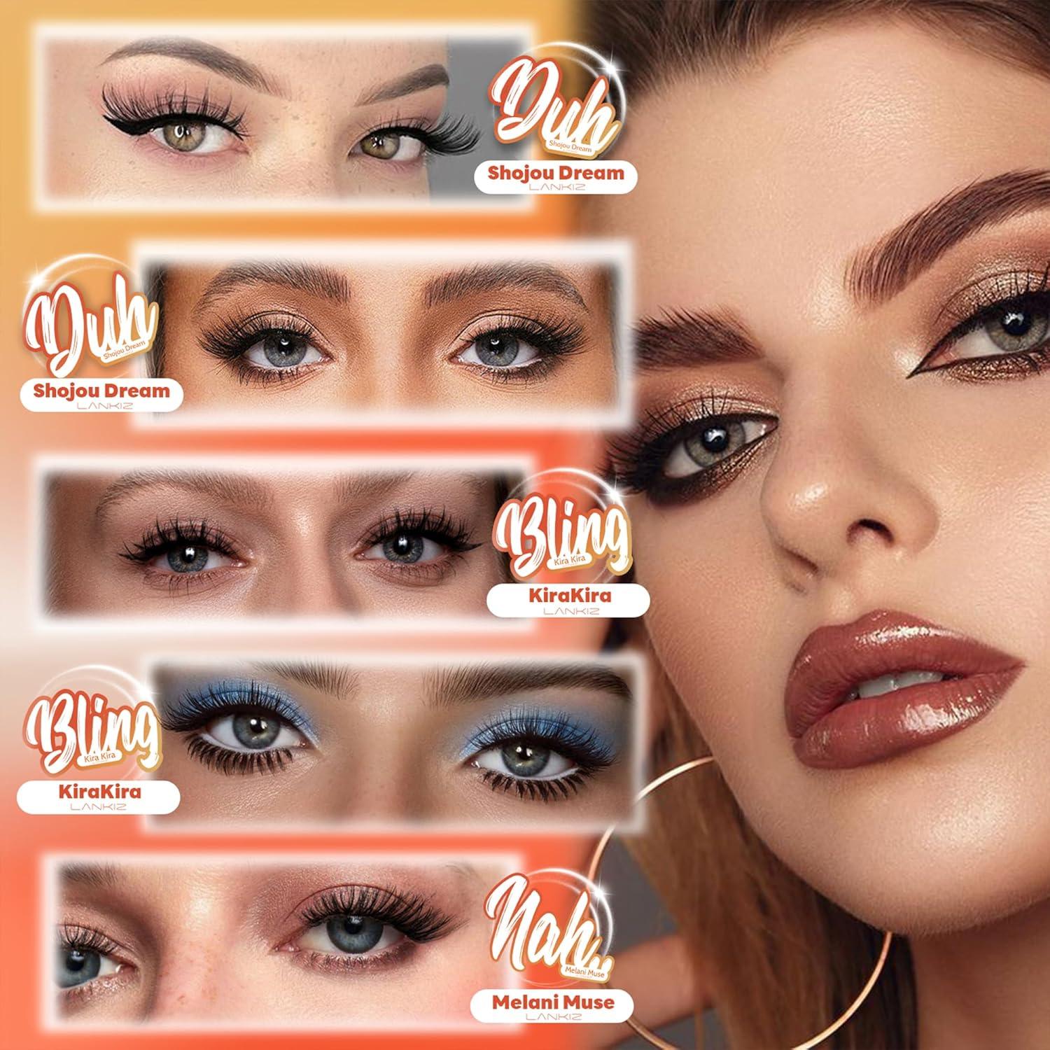 Kit de Extensiones de Pestañas LANKIZ Muse C 280 pcs DIY