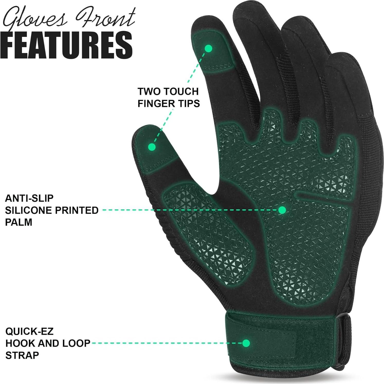 Guantes de Motocicleta WESTWOOD FOX RL8 Negros Transpirables